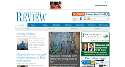 Desktop Screenshot of forestparkreview.com